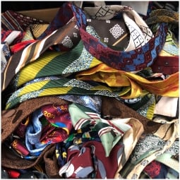 Vintage Neckties by the pound REDUCED PRICE